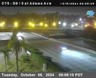 SB 15 at Adams Ave (On Ramp)