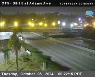 SB 15 at Adams Ave (On Ramp)