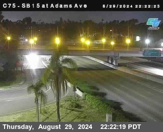 SB 15 at Adams Ave (On Ramp)