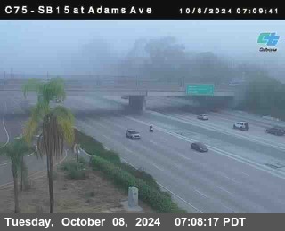 SB 15 at Adams Ave (On Ramp)