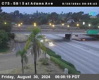 SB 15 at Adams Ave (On Ramp)