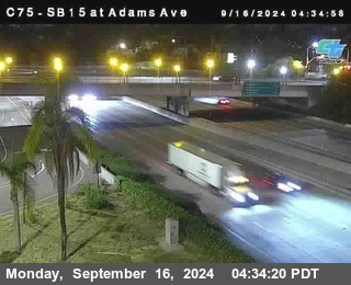 SB 15 at Adams Ave (On Ramp)