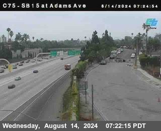 SB 15 at Adams Ave (On Ramp)