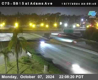 SB 15 at Adams Ave (On Ramp)