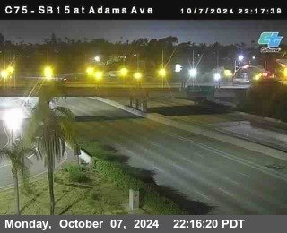 SB 15 at Adams Ave (On Ramp)