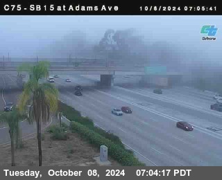 SB 15 at Adams Ave (On Ramp)