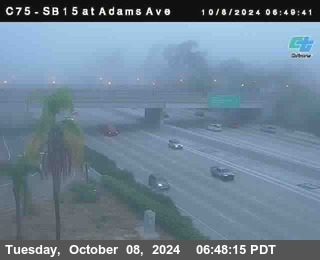 SB 15 at Adams Ave (On Ramp)