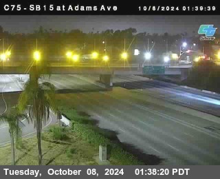 SB 15 at Adams Ave (On Ramp)