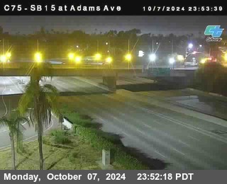 SB 15 at Adams Ave (On Ramp)