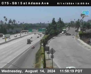 SB 15 at Adams Ave (On Ramp)