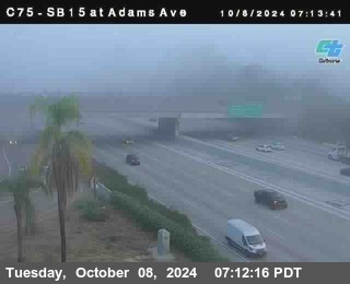 SB 15 at Adams Ave (On Ramp)