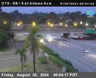 SB 15 at Adams Ave (On Ramp)