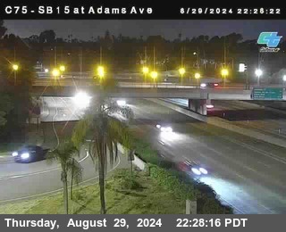 SB 15 at Adams Ave (On Ramp)