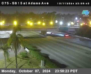 SB 15 at Adams Ave (On Ramp)