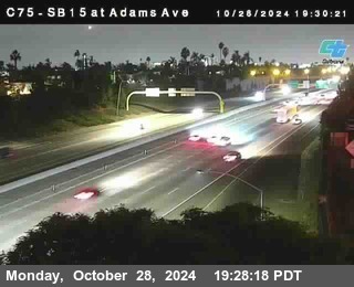 SB 15 at Adams Ave (On Ramp)