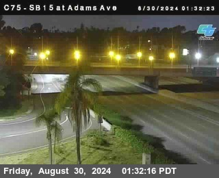 SB 15 at Adams Ave (On Ramp)