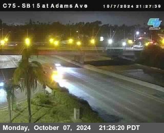 SB 15 at Adams Ave (On Ramp)