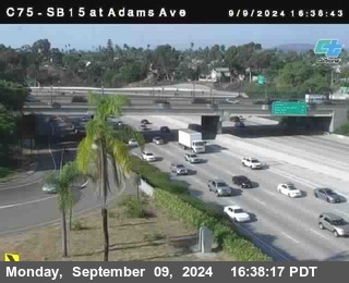 SB 15 at Adams Ave (On Ramp)