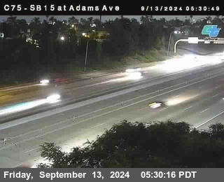 SB 15 at Adams Ave (On Ramp)