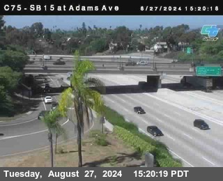 SB 15 at Adams Ave (On Ramp)