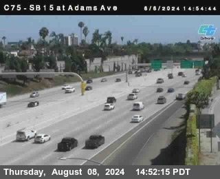 SB 15 at Adams Ave (On Ramp)