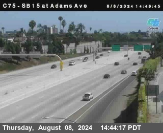 SB 15 at Adams Ave (On Ramp)