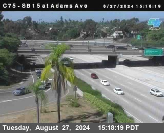 SB 15 at Adams Ave (On Ramp)