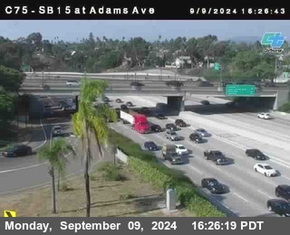 SB 15 at Adams Ave (On Ramp)