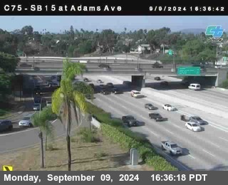 SB 15 at Adams Ave (On Ramp)