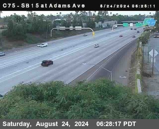 SB 15 at Adams Ave (On Ramp)