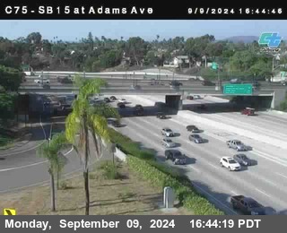 SB 15 at Adams Ave (On Ramp)