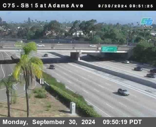 SB 15 at Adams Ave (On Ramp)