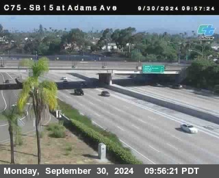 SB 15 at Adams Ave (On Ramp)