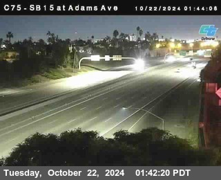 SB 15 at Adams Ave (On Ramp)