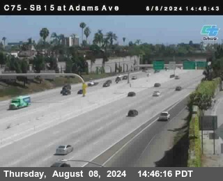 SB 15 at Adams Ave (On Ramp)