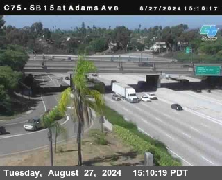 SB 15 at Adams Ave (On Ramp)