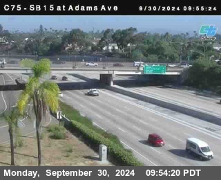 SB 15 at Adams Ave (On Ramp)