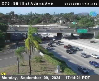 SB 15 at Adams Ave (On Ramp)