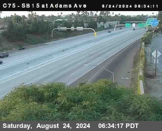 SB 15 at Adams Ave (On Ramp)