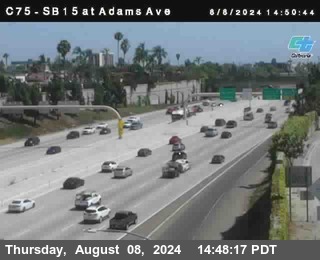 SB 15 at Adams Ave (On Ramp)