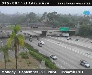 SB 15 at Adams Ave (On Ramp)