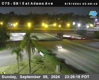 SB 15 at Adams Ave (On Ramp)