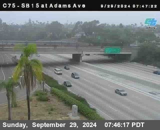 SB 15 at Adams Ave (On Ramp)