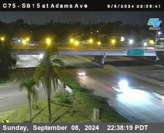 SB 15 at Adams Ave (On Ramp)