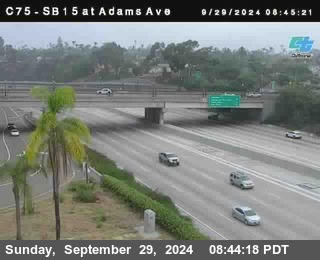 SB 15 at Adams Ave (On Ramp)