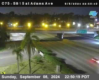 SB 15 at Adams Ave (On Ramp)