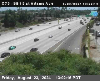 SB 15 at Adams Ave (On Ramp)