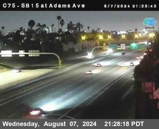 SB 15 at Adams Ave (On Ramp)