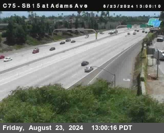 SB 15 at Adams Ave (On Ramp)