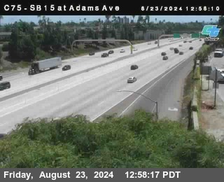 SB 15 at Adams Ave (On Ramp)